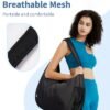 Ceneda Large Gym Bag for Women Sports Duffel Bag