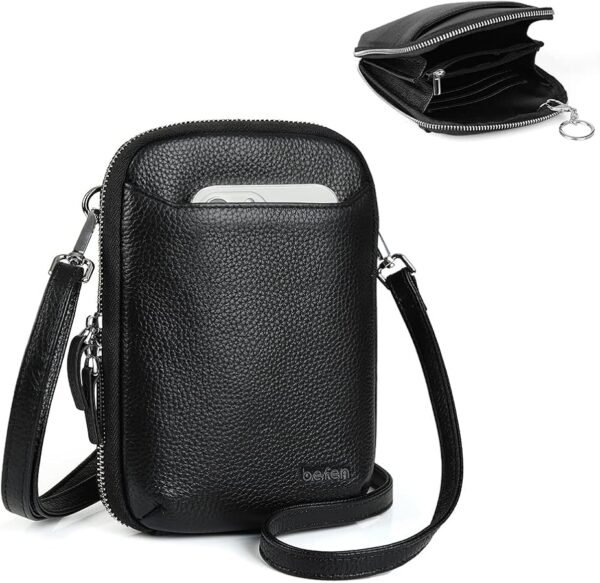 61xO8oL40NL._AC_UY900_ befen Genuine Leather Small Crossbody Bags for Women
